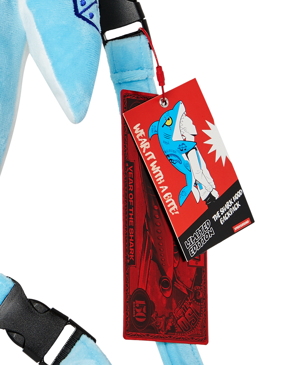 Limited Edition STUFFED SAVAGE HOODY BACKPACK SHARK