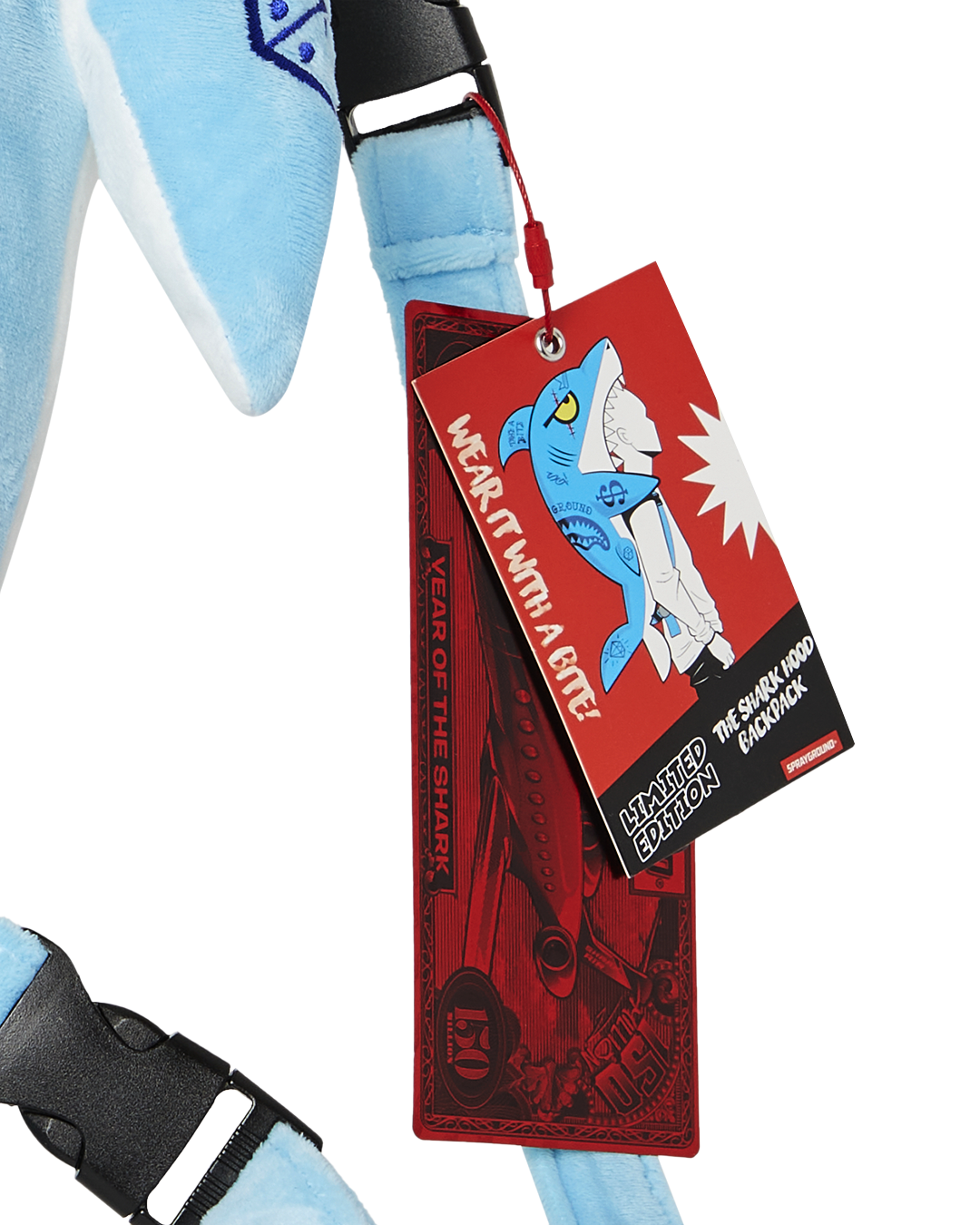 Limited Edition STUFFED SAVAGE HOODY BACKPACK SHARK