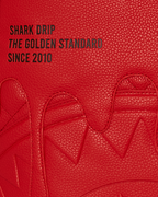 Limited Edition SHARK CENTRAL EMBOSSED DRIP DLXSV BACKPACK