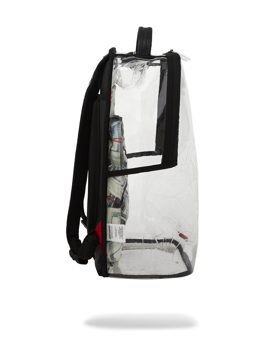 Limited Edition CLEAR BACKPACK - MONEY CHOMP