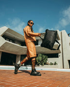 Limited Edition MIDNIGHT CHATEAU PYRAMID DUFFLE