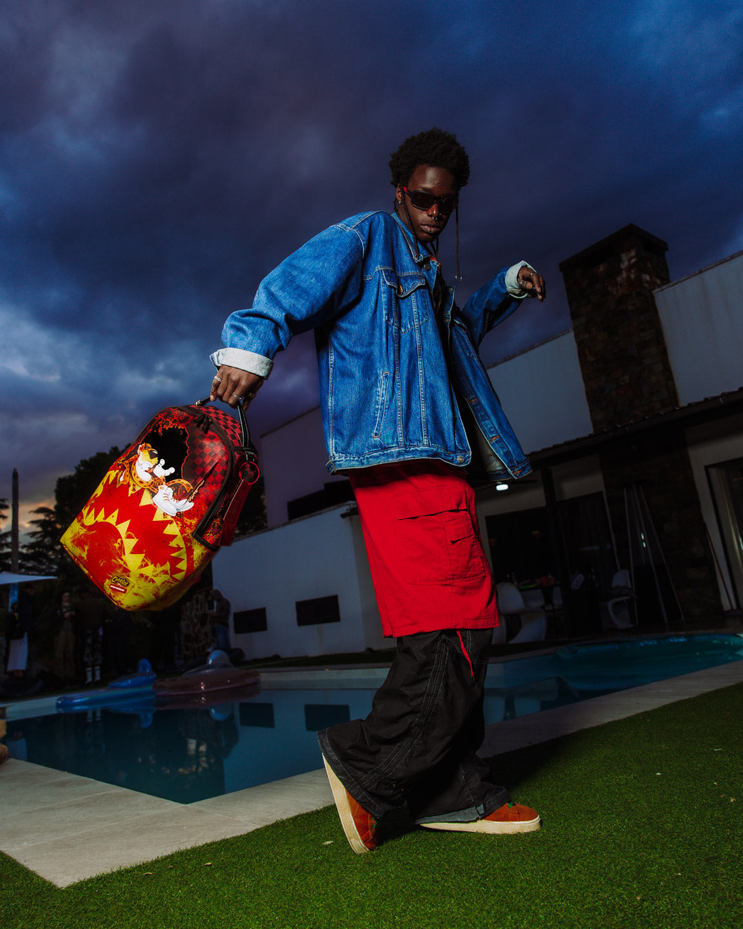 Limited Edition CHEETOS TOO HOT TO HANDLE BACKPACK