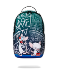 Limited Edition PINKY AND THE BRAIN TAKIN OVER THE WORLD DLXR BACKPACK
