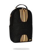 Limited Edition GOLD AND BLACK RACING STRIPES BACKPACK