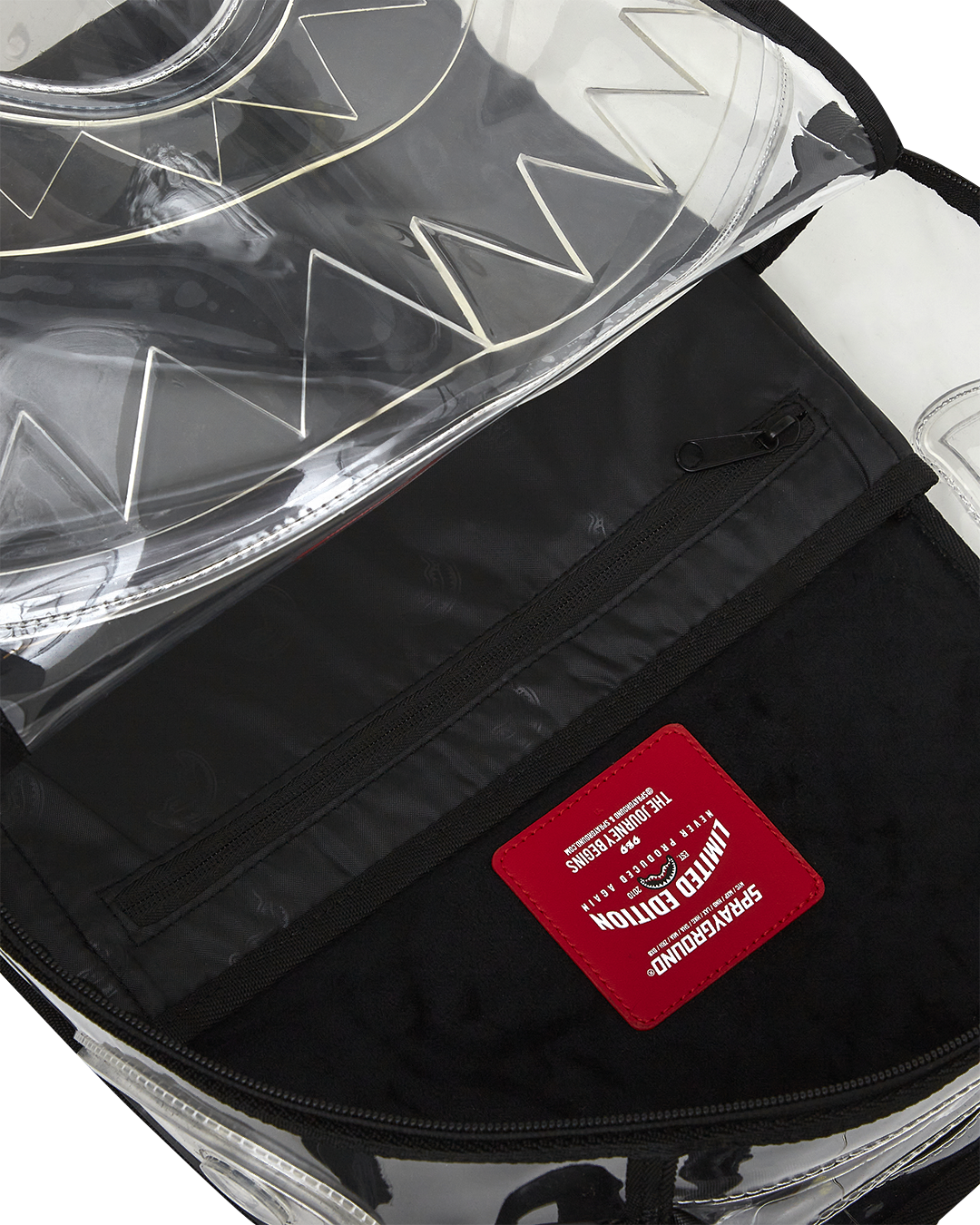 Limited Edition CLEAR BACKPACK - SHARKS IN PARIS BEAR