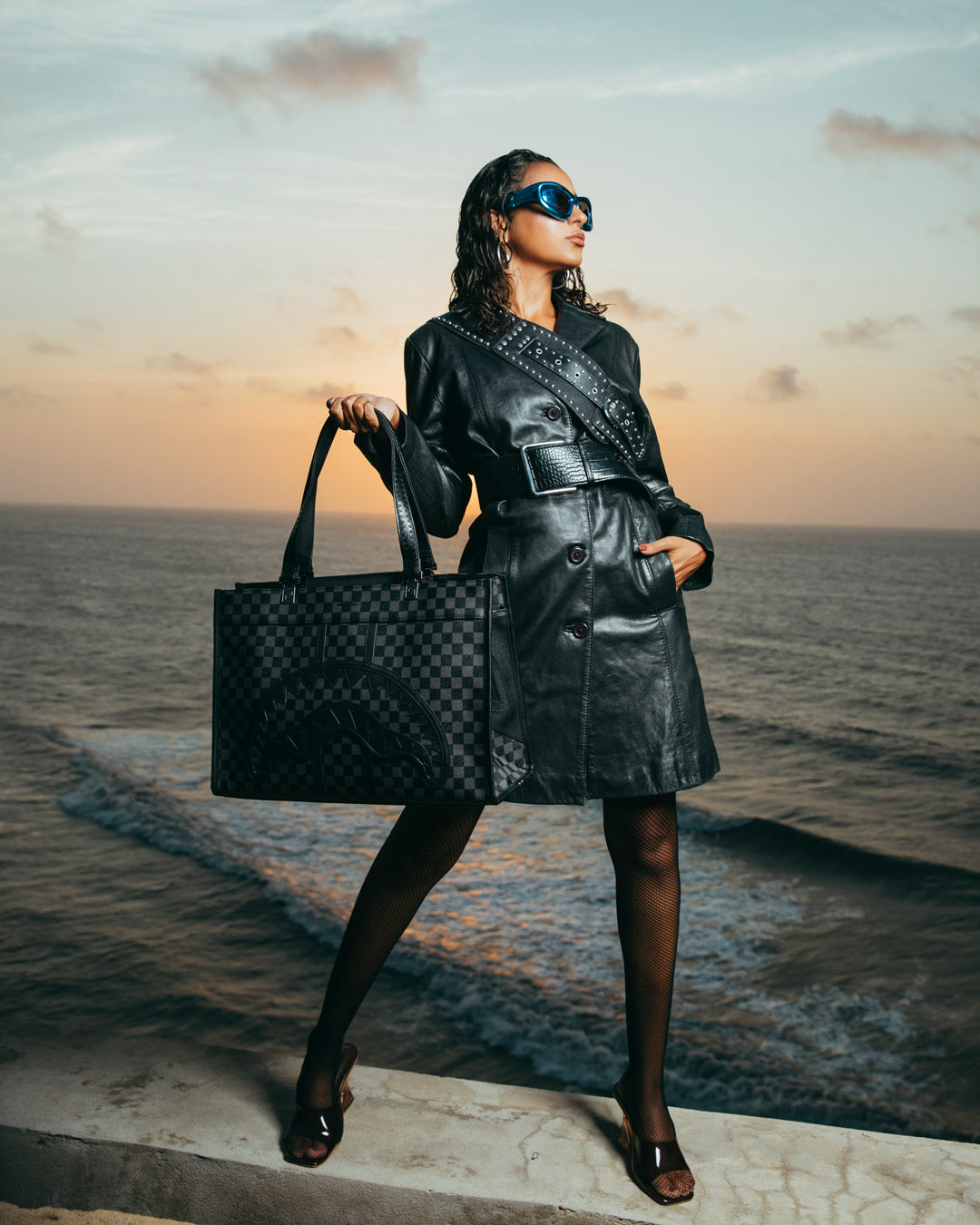 Limited Edition MIDNIGHT CHATEAU TORTUGA TOTE