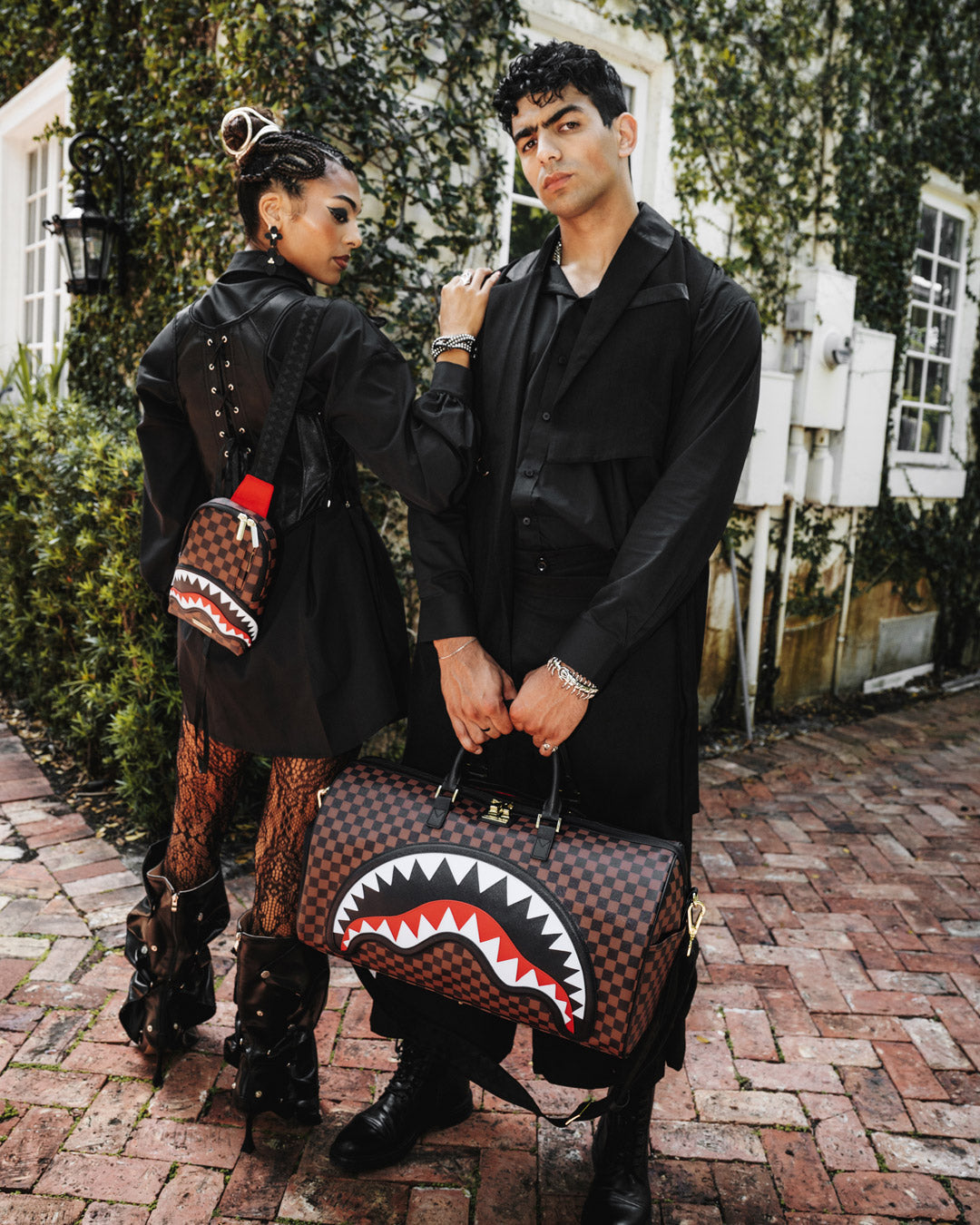 Limited Edition SAWTOOTH SHARKS IN PARIS DUFFLE