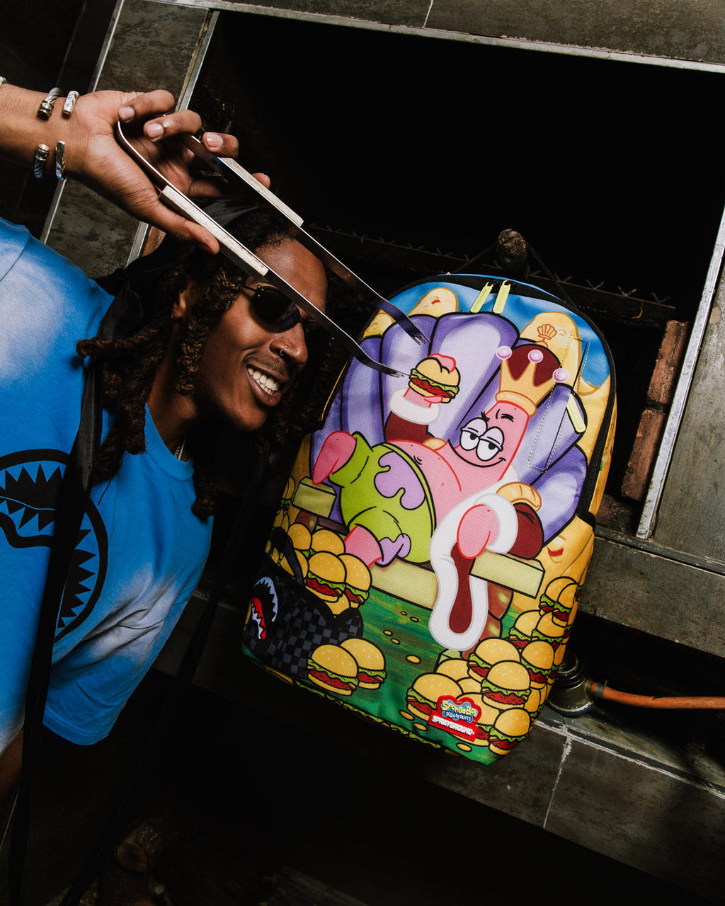 Limited Edition SPONGEBOB KRABBY KING PATRICK BACKPACK