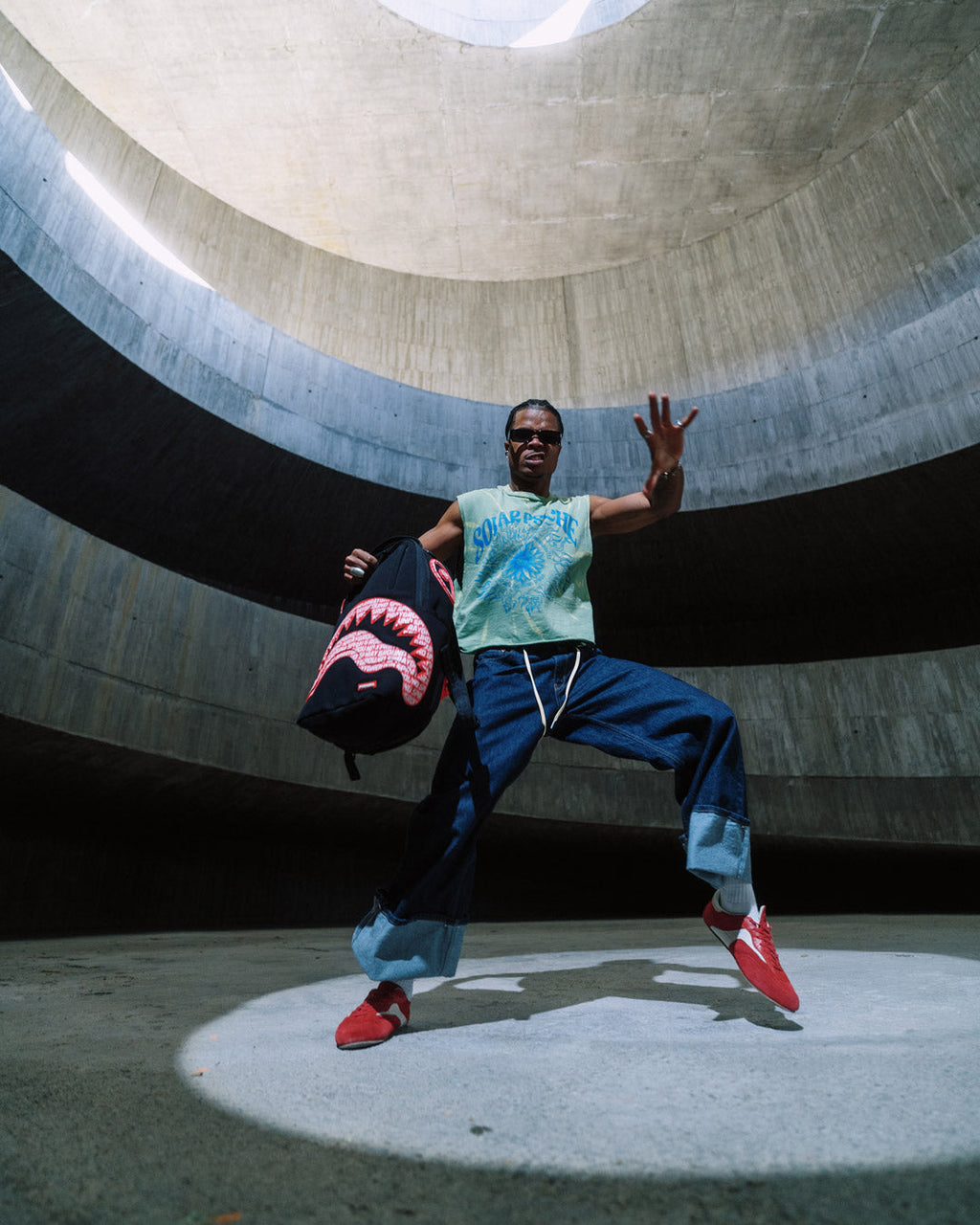 Limited Edition CHOMP AND STOMP DLX COTTON BACKPACK