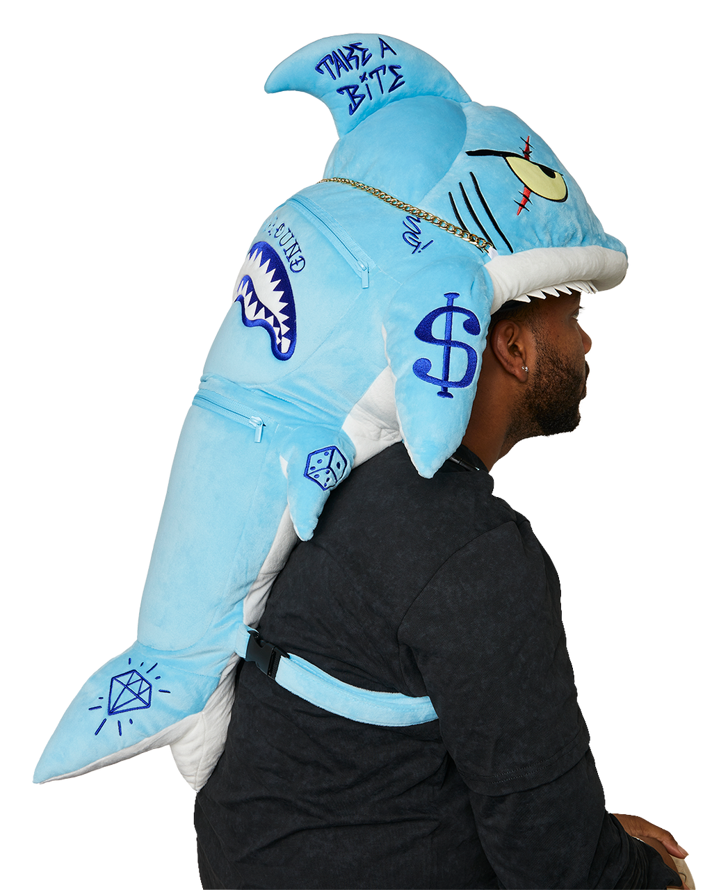 Limited Edition STUFFED SAVAGE HOODY BACKPACK SHARK