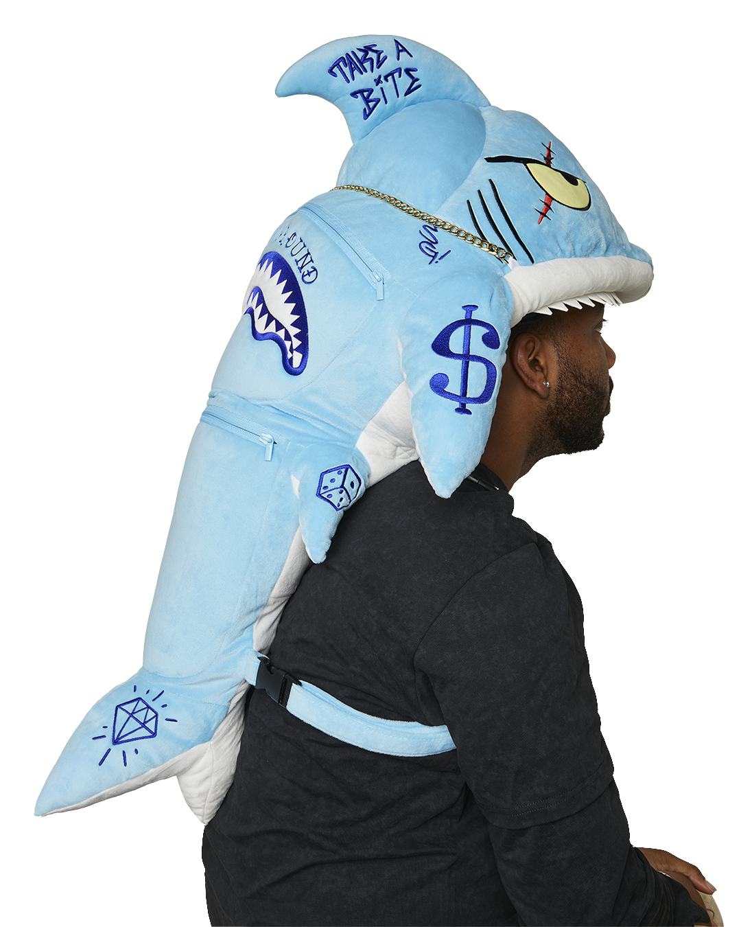 Limited Edition STUFFED SAVAGE HOODY BACKPACK SHARK