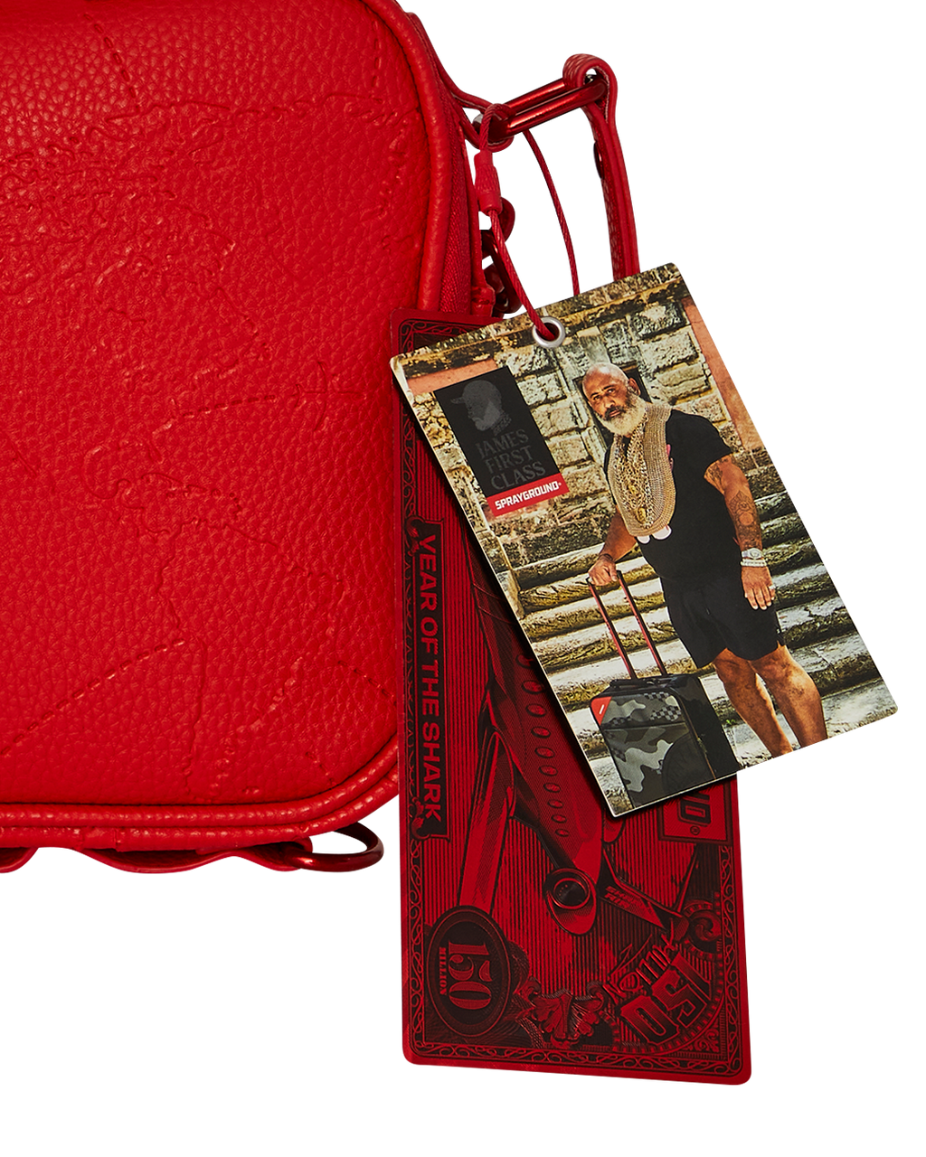 Limited Edition JAMES FIRST CLASS RUBY RED CROSSBODY