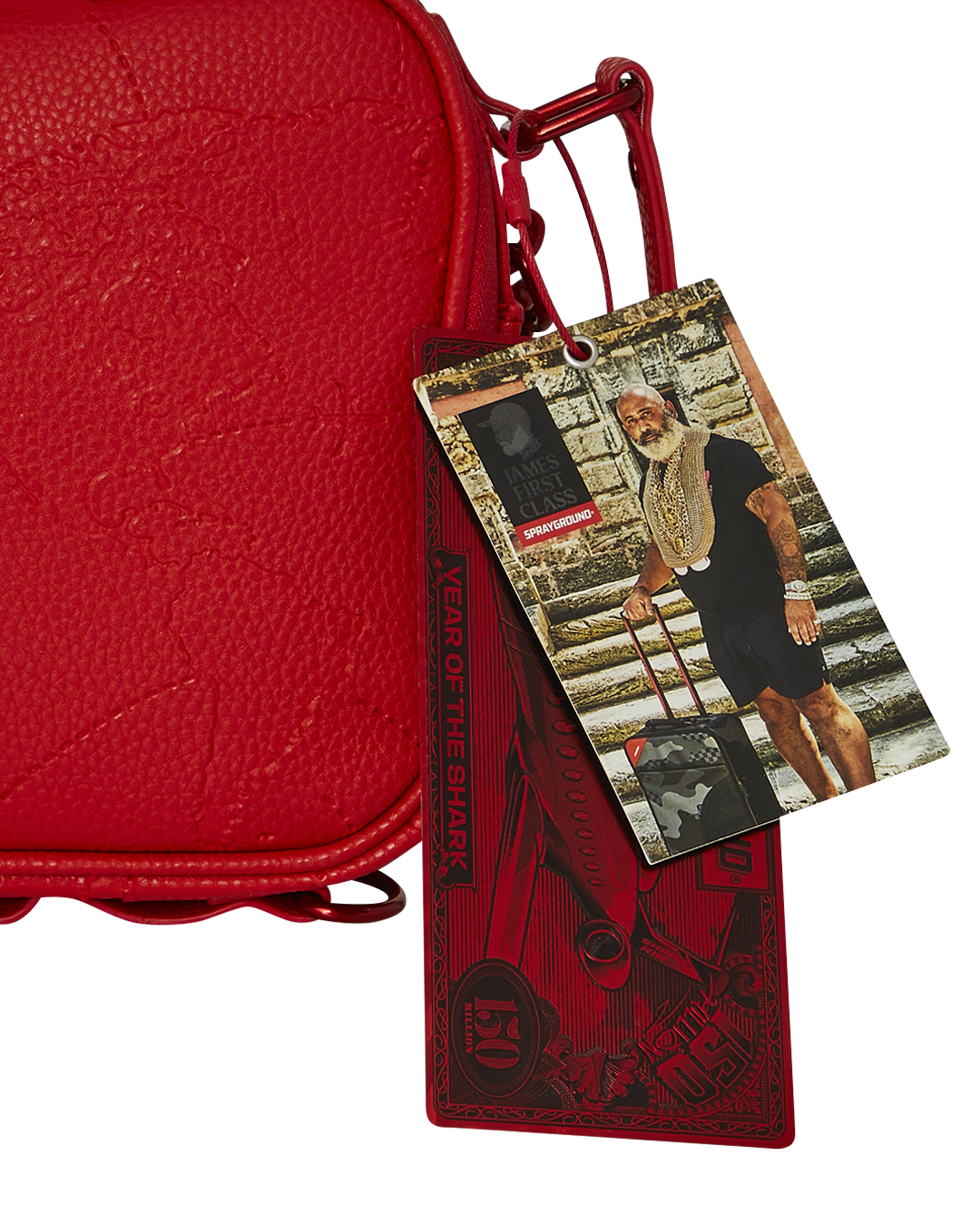 Limited Edition JAMES FIRST CLASS RUBY RED CROSSBODY