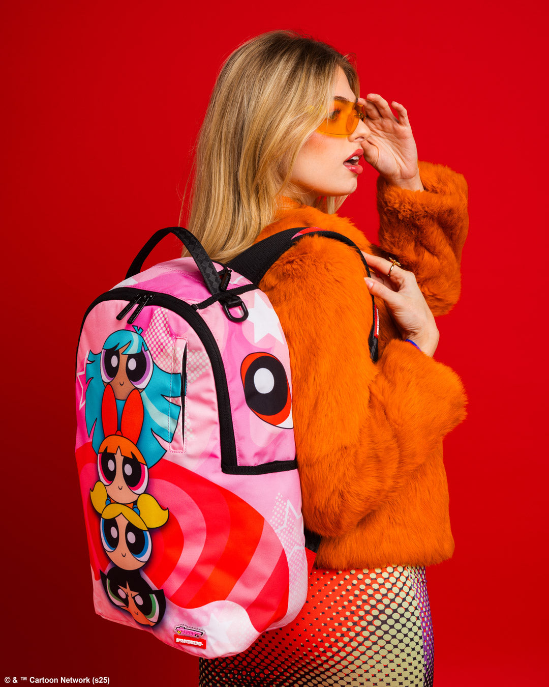 Limited Edition POWERPUFF GIRLS STACKED MINI BACKPACK