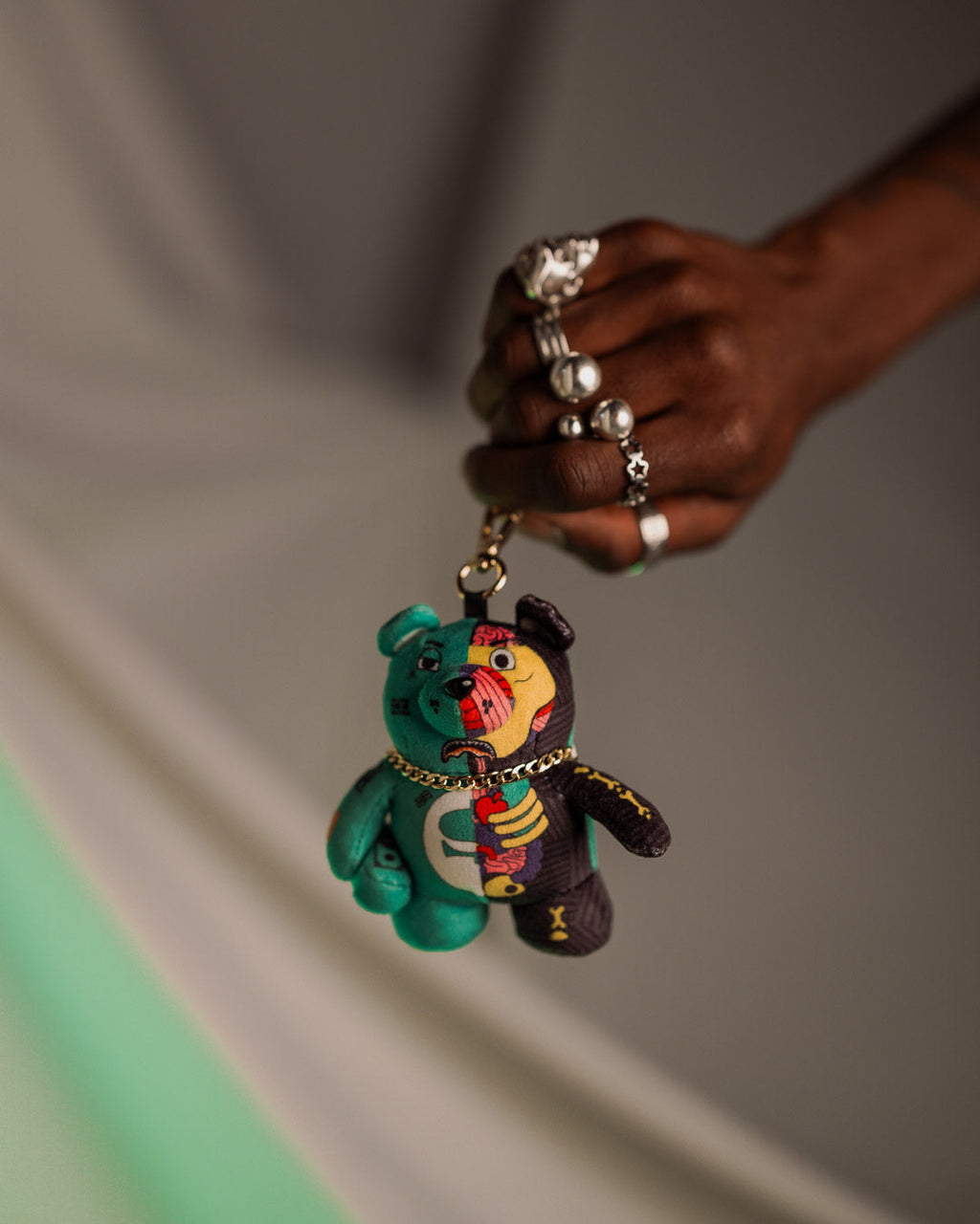 Limited Edition LIL X-RAY BEAR KEYCHAIN