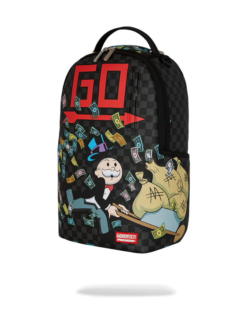 Limited Edition MONOPOLY WHEEL BARREL BACKPACK