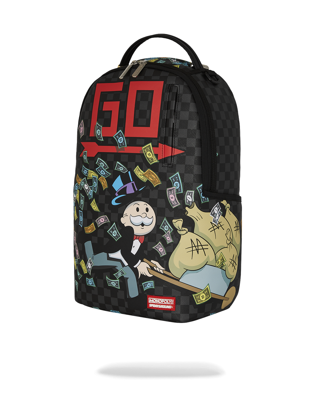 Limited Edition MONOPOLY WHEEL BARREL BACKPACK