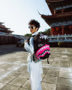 Limited Edition SHARK CENTRAL ACRYLIC ART DLX COTTON BACKPACK