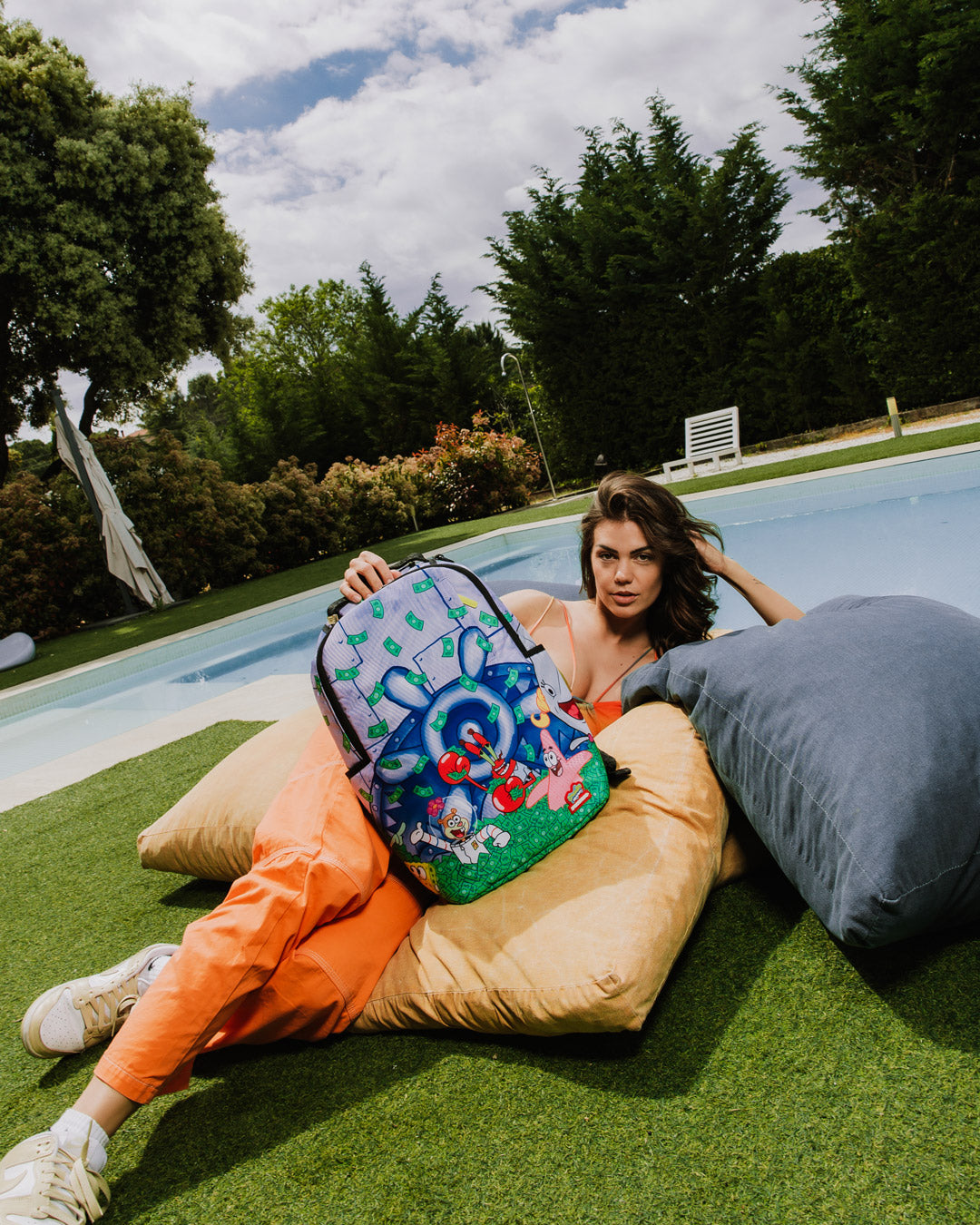 Limited Edition SPONGEBOB CREW MONEY BATH DLXR BACKPACK
