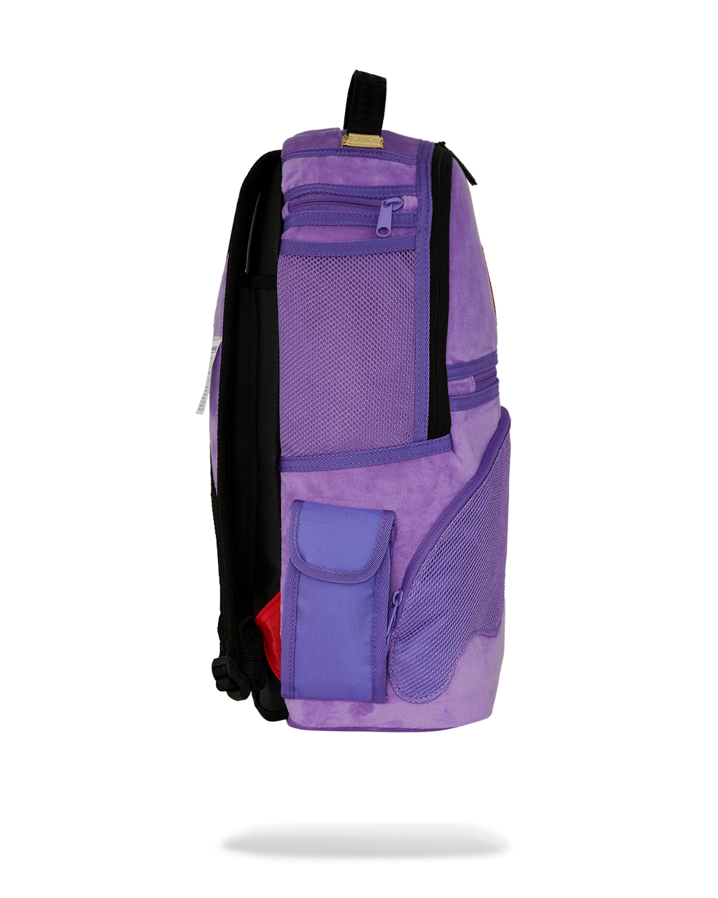 Limited Edition NOOO WAY A REVERSIBLE BACKPACK - PURPLE VELOUR TO OG SHARKS IN PARIS BACKPACK
