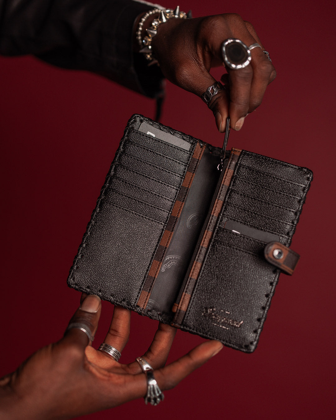 Limited Edition CHECKPOINT ROYALE SINGLE-FOLD WALLET