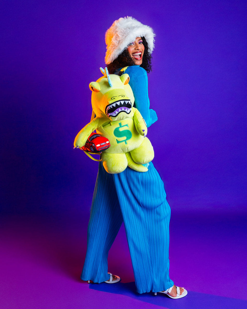 Limited Edition RUGRATS REPTAR GROWL PLUSH BACKPACK