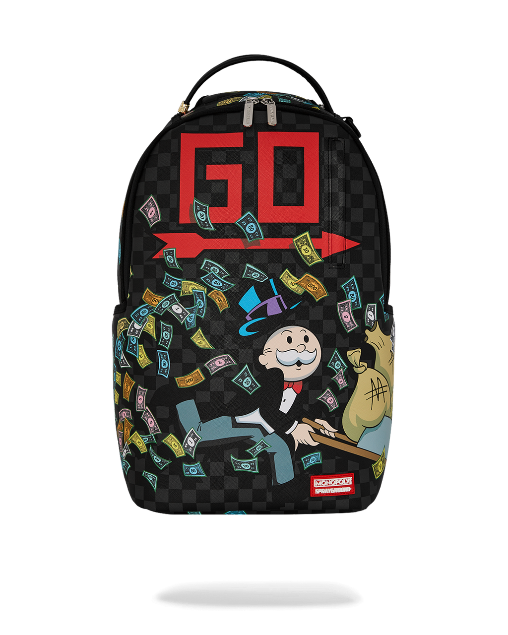 Limited Edition MONOPOLY WHEEL BARREL BACKPACK