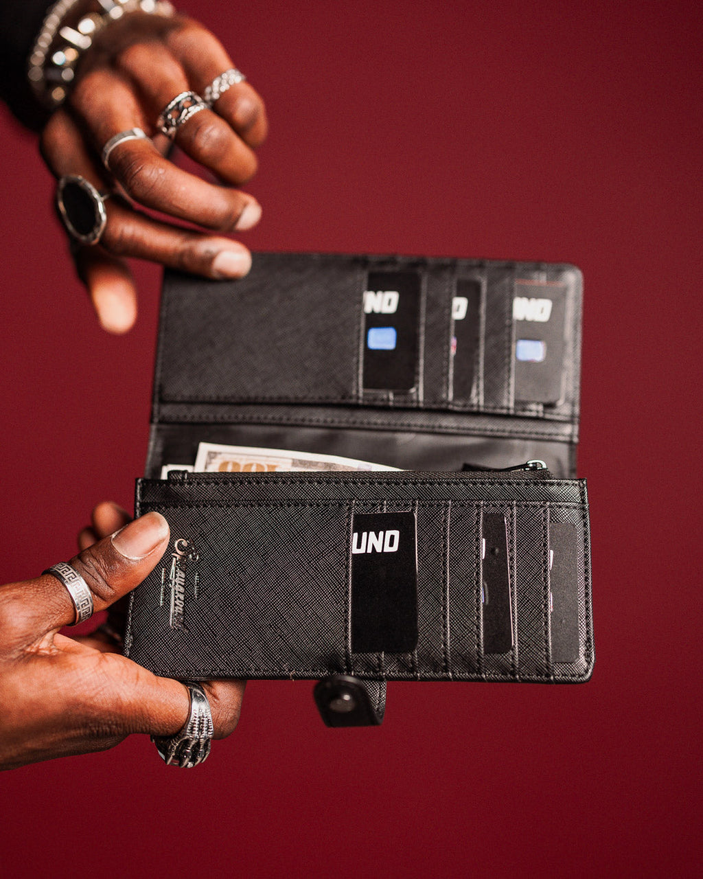 Limited Edition MIDNIGHT CHATEAU SINGLE-FOLD WALLET