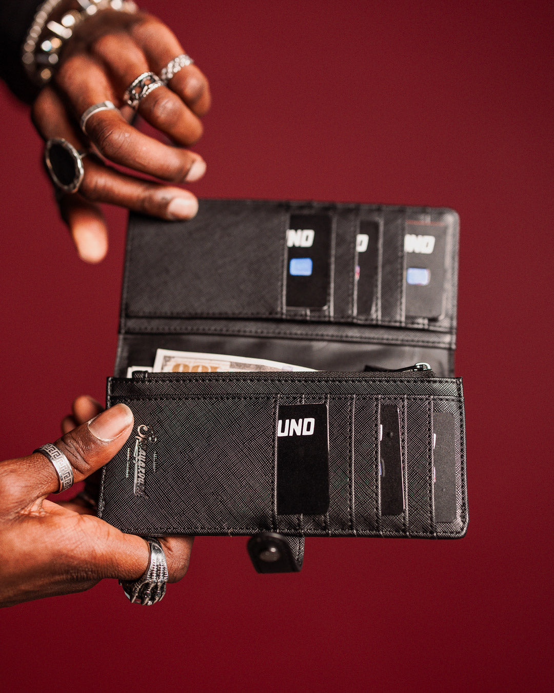 Limited Edition MIDNIGHT CHATEAU SINGLE-FOLD WALLET
