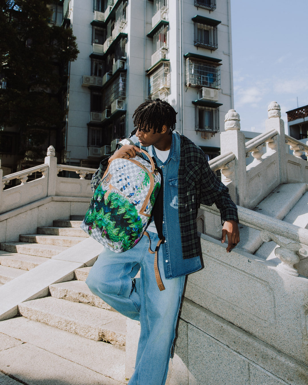 Limited Edition SECRET GARDEN SHARK BACKPACK