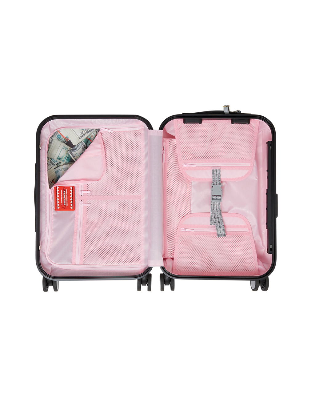 Limited Edition A.I. AFRICAN INTELLIGENCE ELEGANT ENERGY SHARKITECTURE CARRY-ON LUGGAGE - SANDFLOWER COLLAB