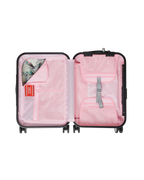 Limited Edition A.I. AFRICAN INTELLIGENCE ELEGANT ENERGY SHARKITECTURE CARRY-ON LUGGAGE - SANDFLOWER COLLAB