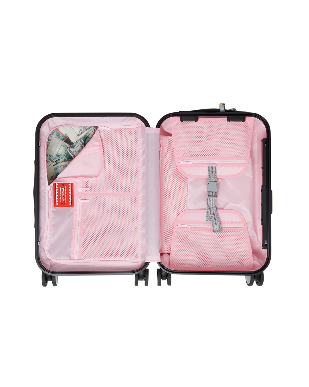 Limited Edition A.I. AFRICAN INTELLIGENCE ELEGANT ENERGY SHARKITECTURE CARRY-ON LUGGAGE - SANDFLOWER COLLAB