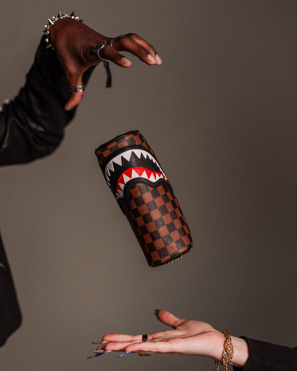 Limited Edition SAWTOOTH SHARKS IN PARIS POUCH