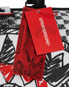 Limited Edition SCRIBBLE DRIBBLE CHECK DUFFLE