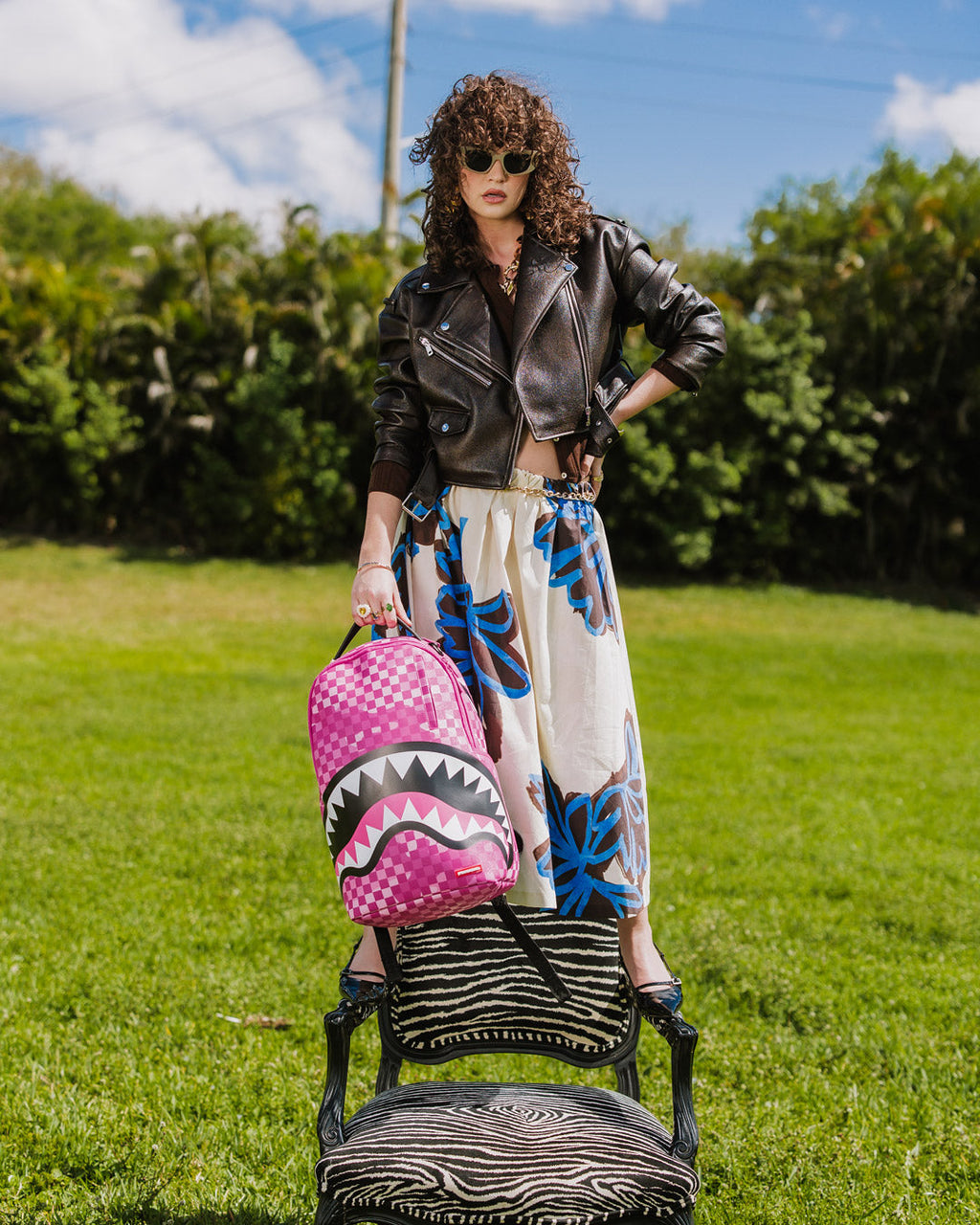 Limited Edition PINK CAMOCHECK BACKPACK