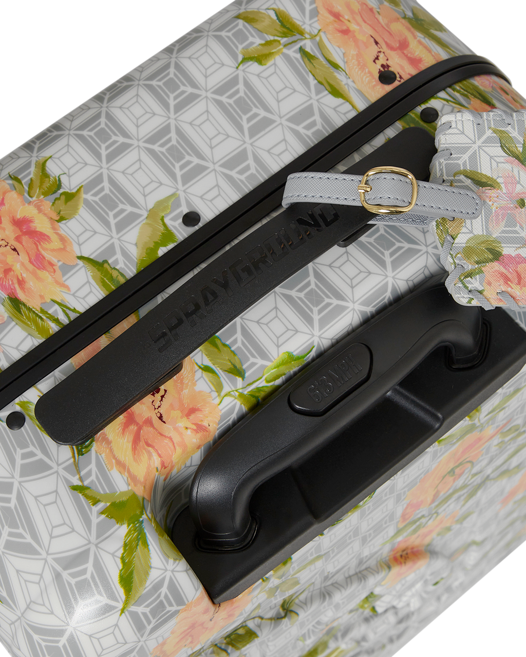 Limited Edition A.I. AFRICAN INTELLIGENCE ELEGANT ENERGY SHARKITECTURE CARRY-ON LUGGAGE - SANDFLOWER COLLAB