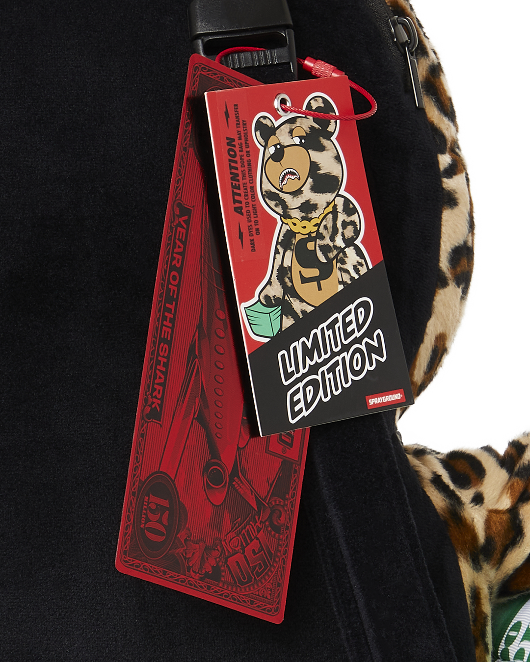 Limited Edition CLAWED UP MONEYBEAR BACKPACK