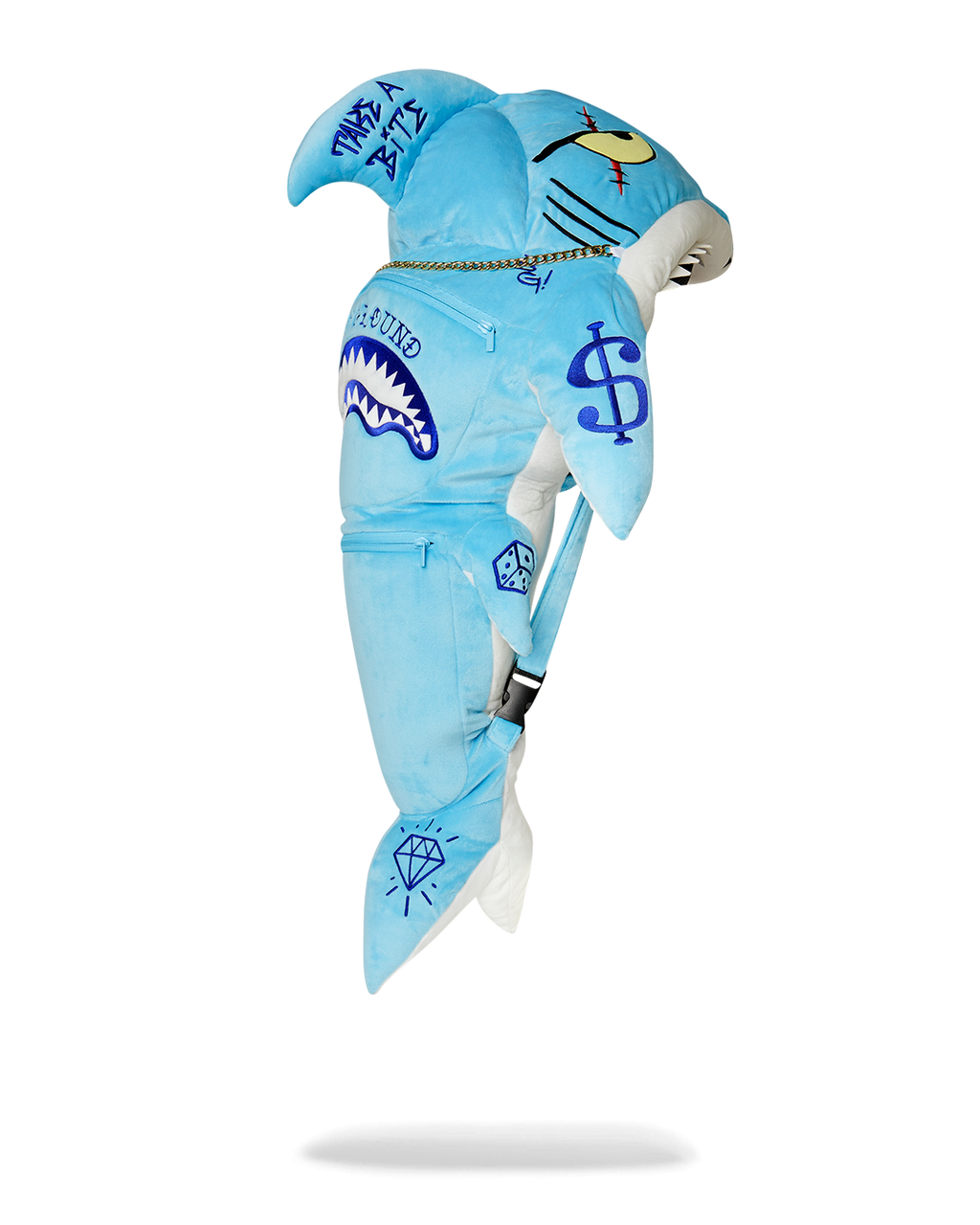 Limited Edition STUFFED SAVAGE HOODY BACKPACK SHARK