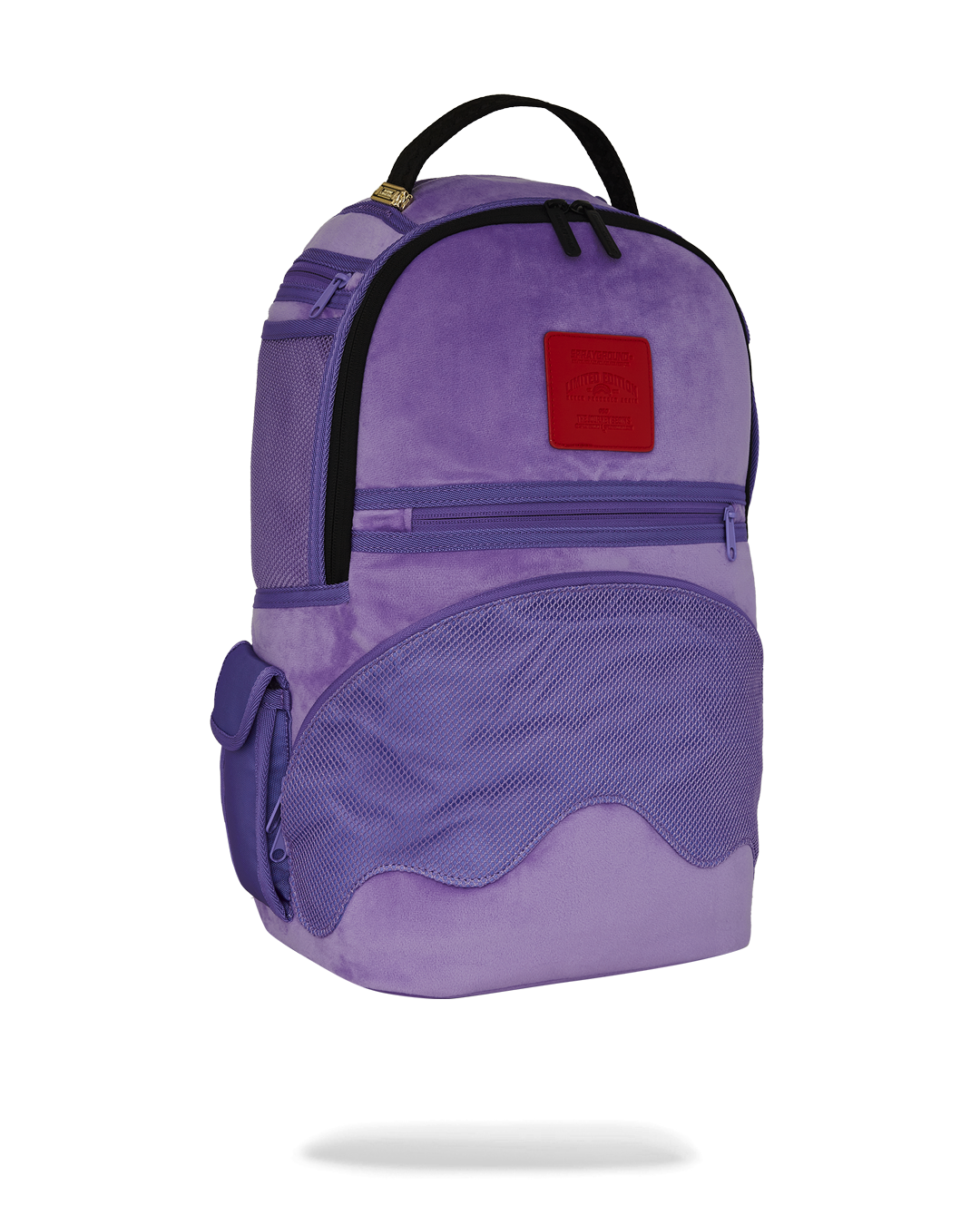 Limited Edition NOOO WAY A REVERSIBLE BACKPACK - PURPLE VELOUR TO OG SHARKS IN PARIS BACKPACK