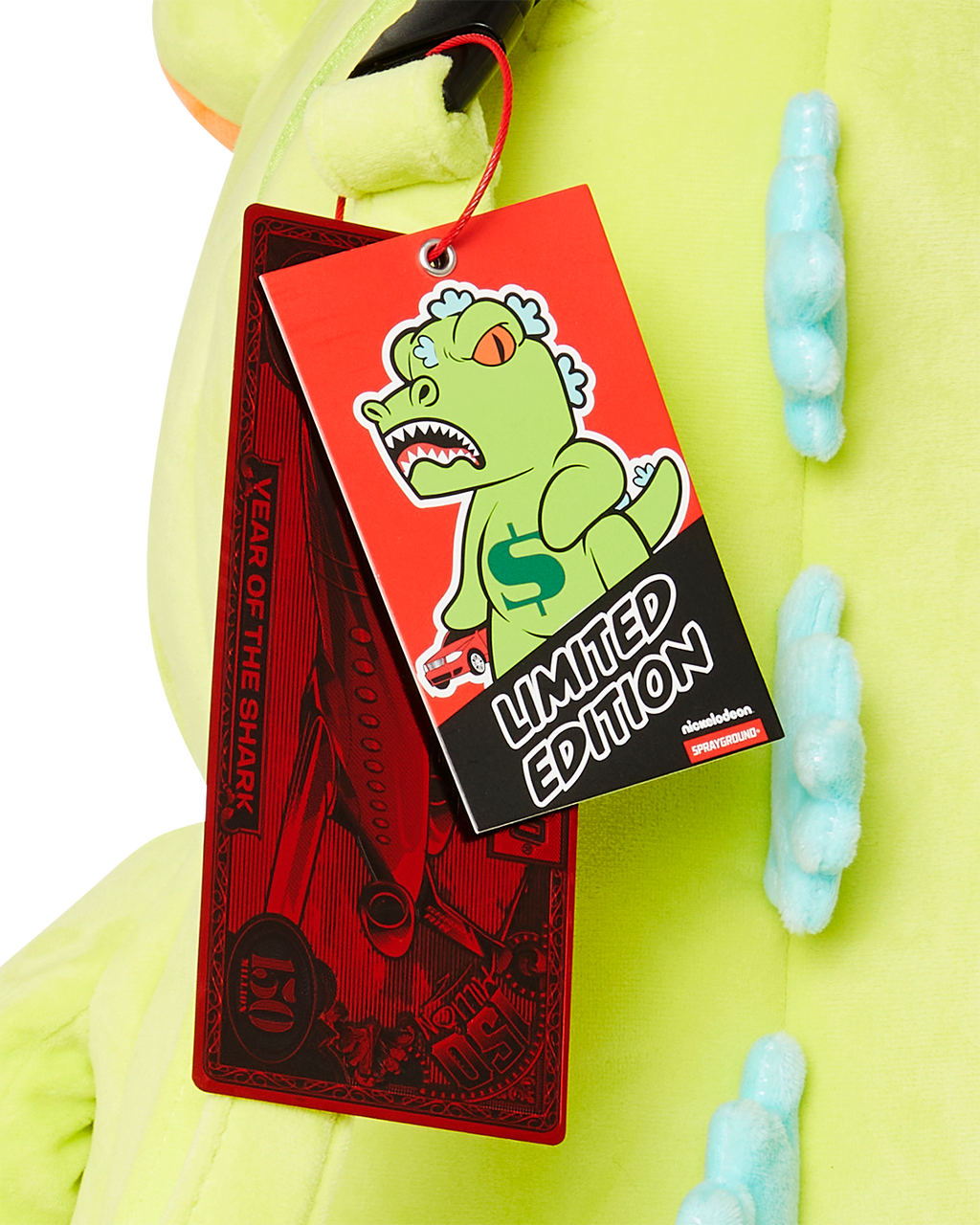 Limited Edition RUGRATS REPTAR GROWL PLUSH BACKPACK