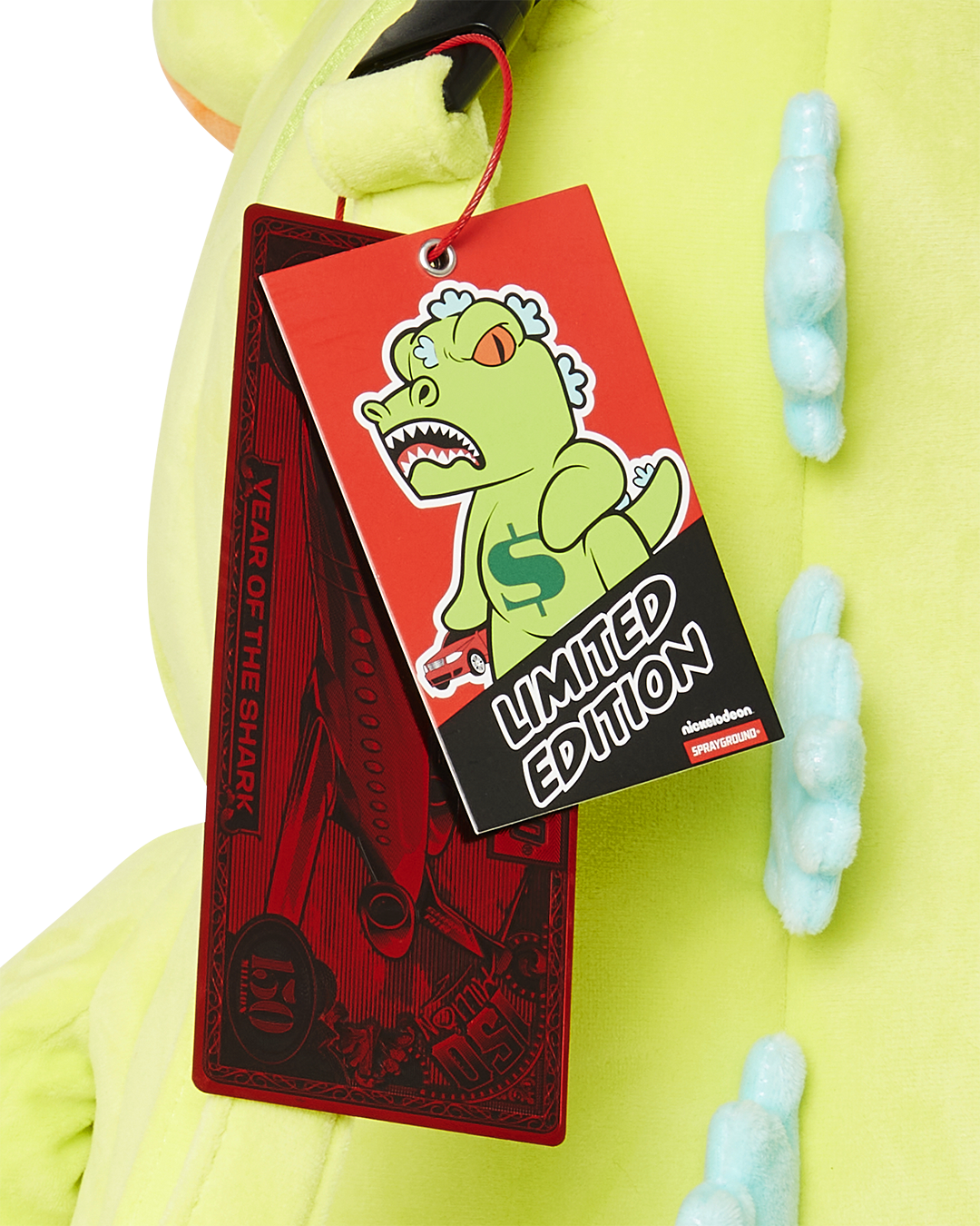 Limited Edition RUGRATS REPTAR GROWL PLUSH BACKPACK