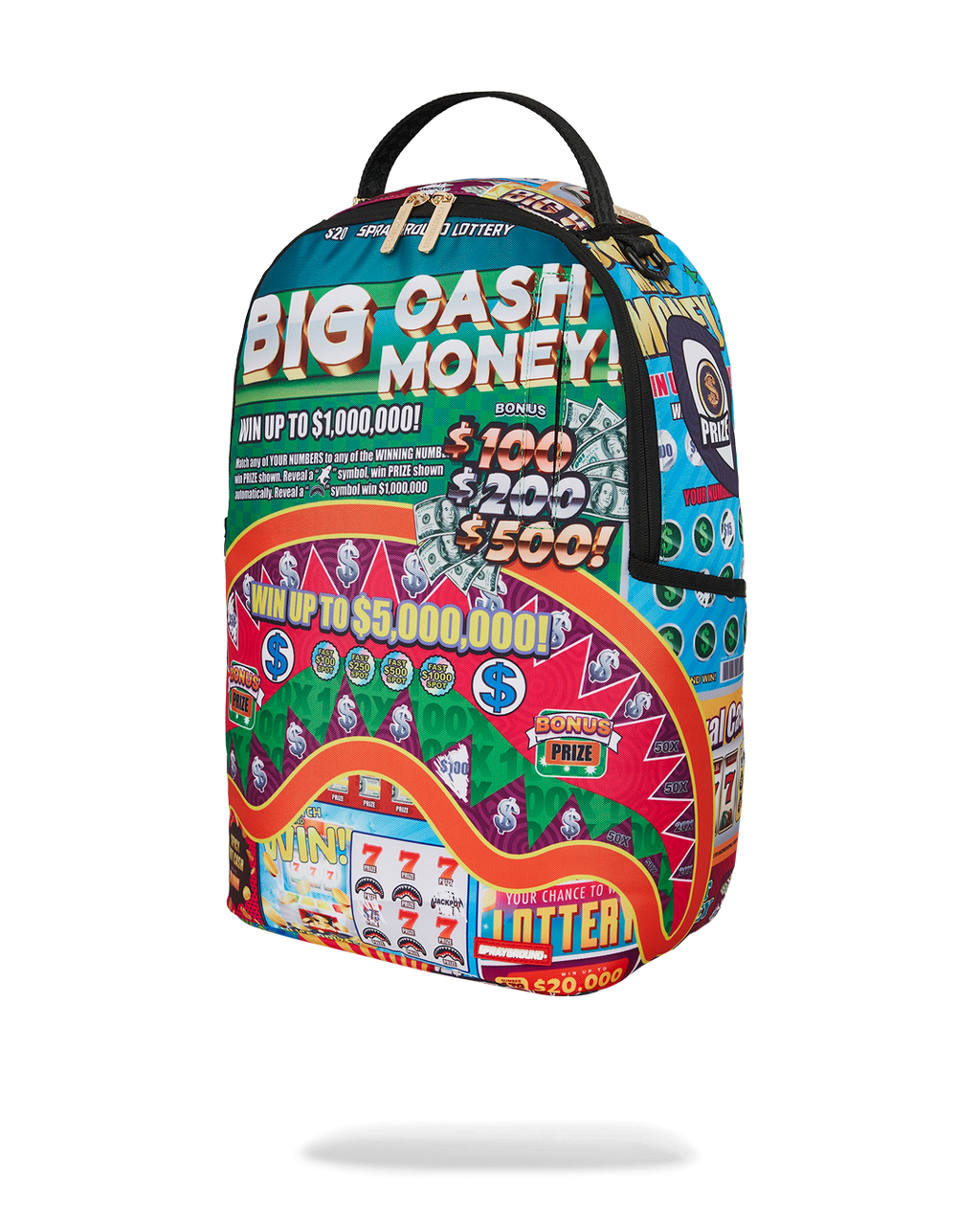 Limited Edition BIG MONEY BIG MONEY BACKPACK COMES WITH SCRATCH OFF PLAYING CARD