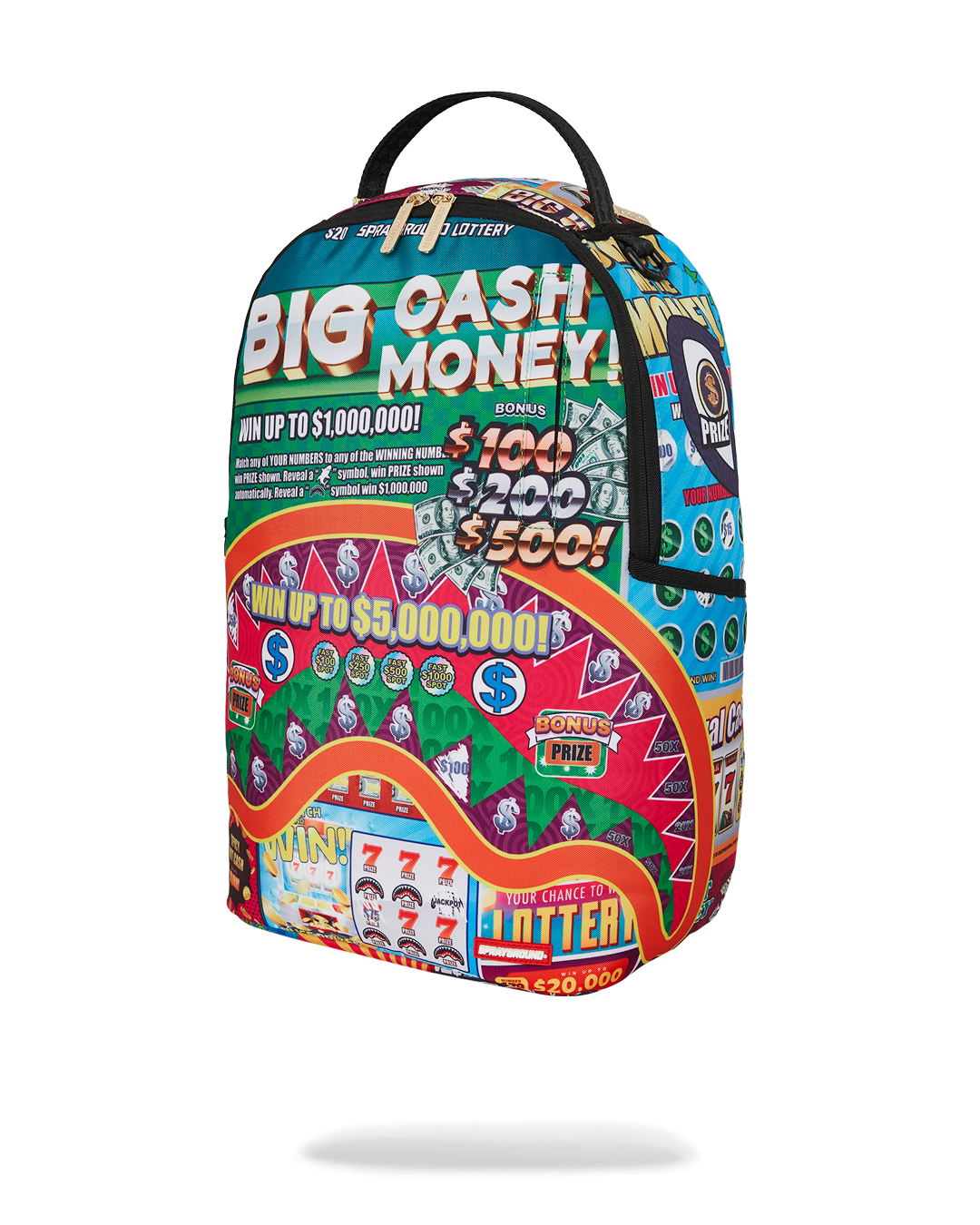 Limited Edition BIG MONEY BIG MONEY BACKPACK COMES WITH SCRATCH OFF PLAYING CARD