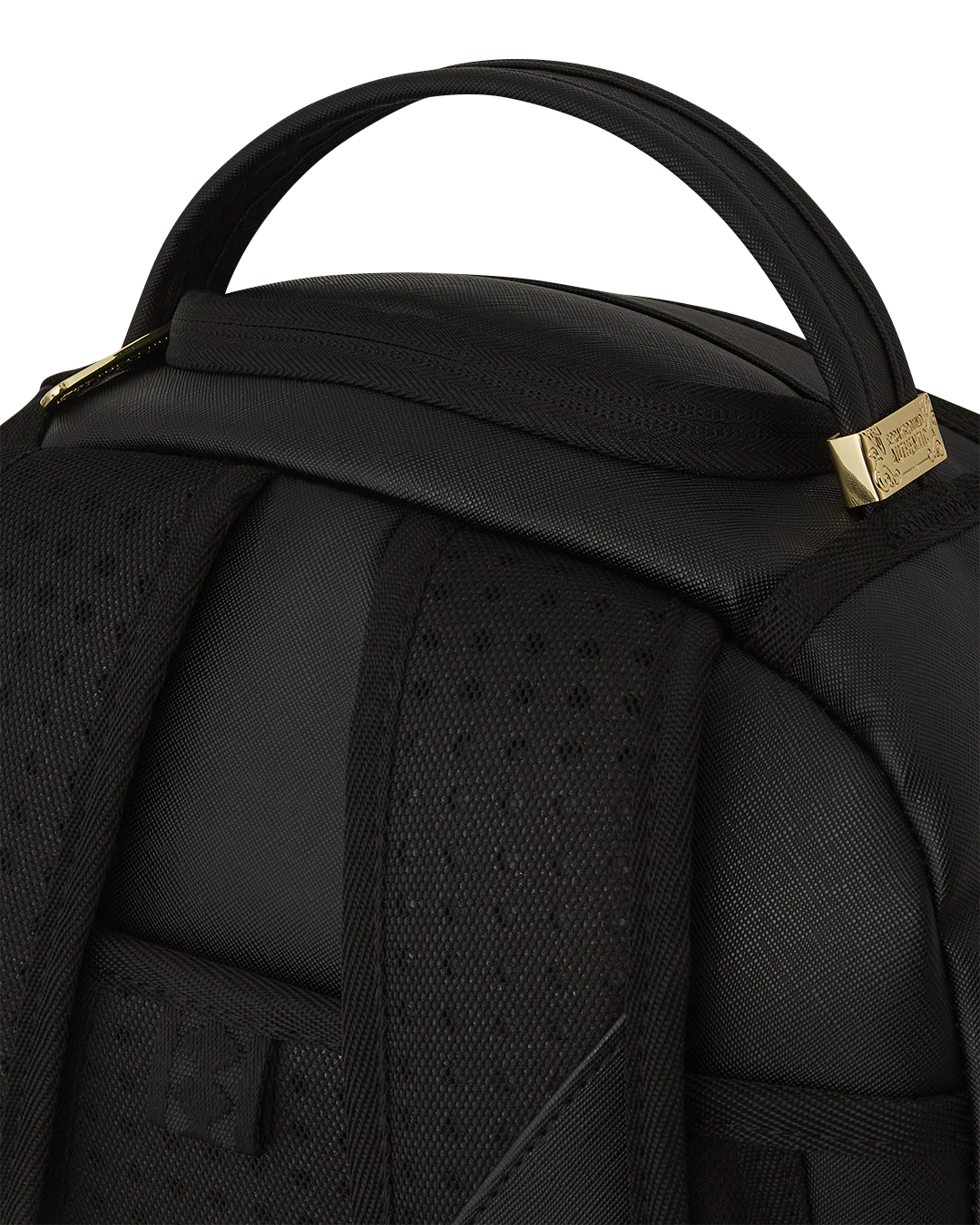 Limited Edition GOLD AND BLACK RACING STRIPES BACKPACK