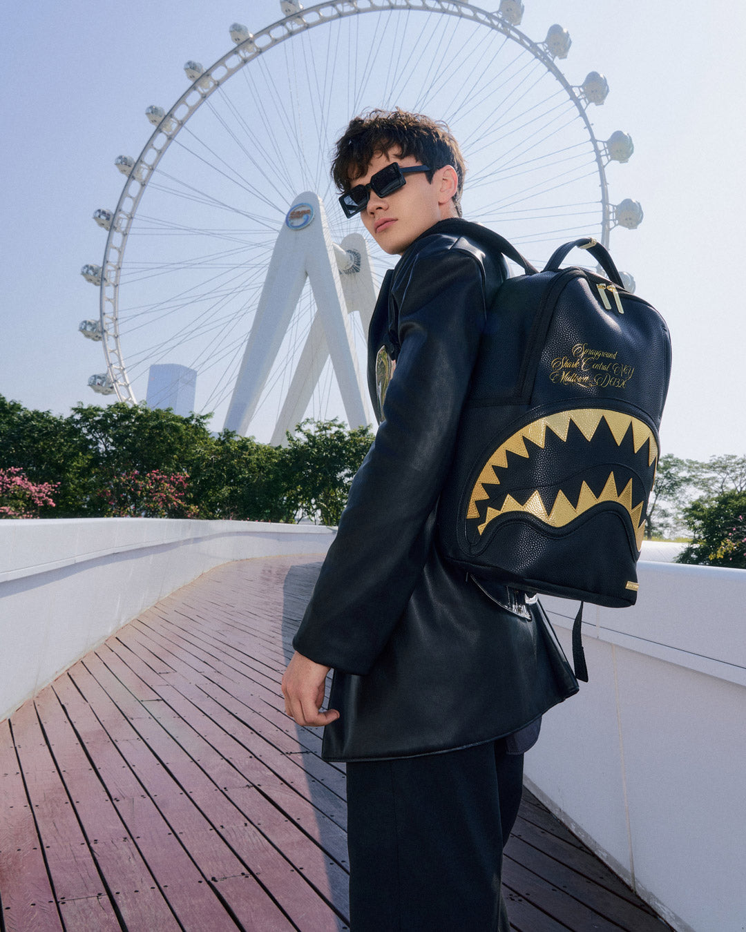 Limited Edition SHARK CENTRAL GILDED BITE BACKPACK