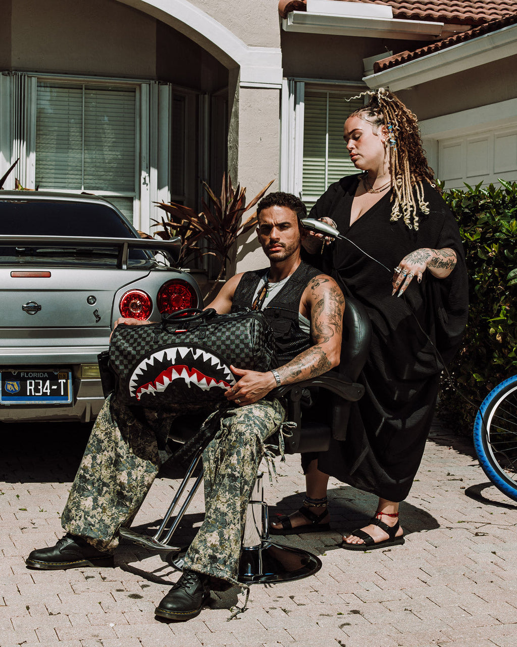 Limited Edition SHARKS IN PARIS THUNDERDRIP DUFFLE