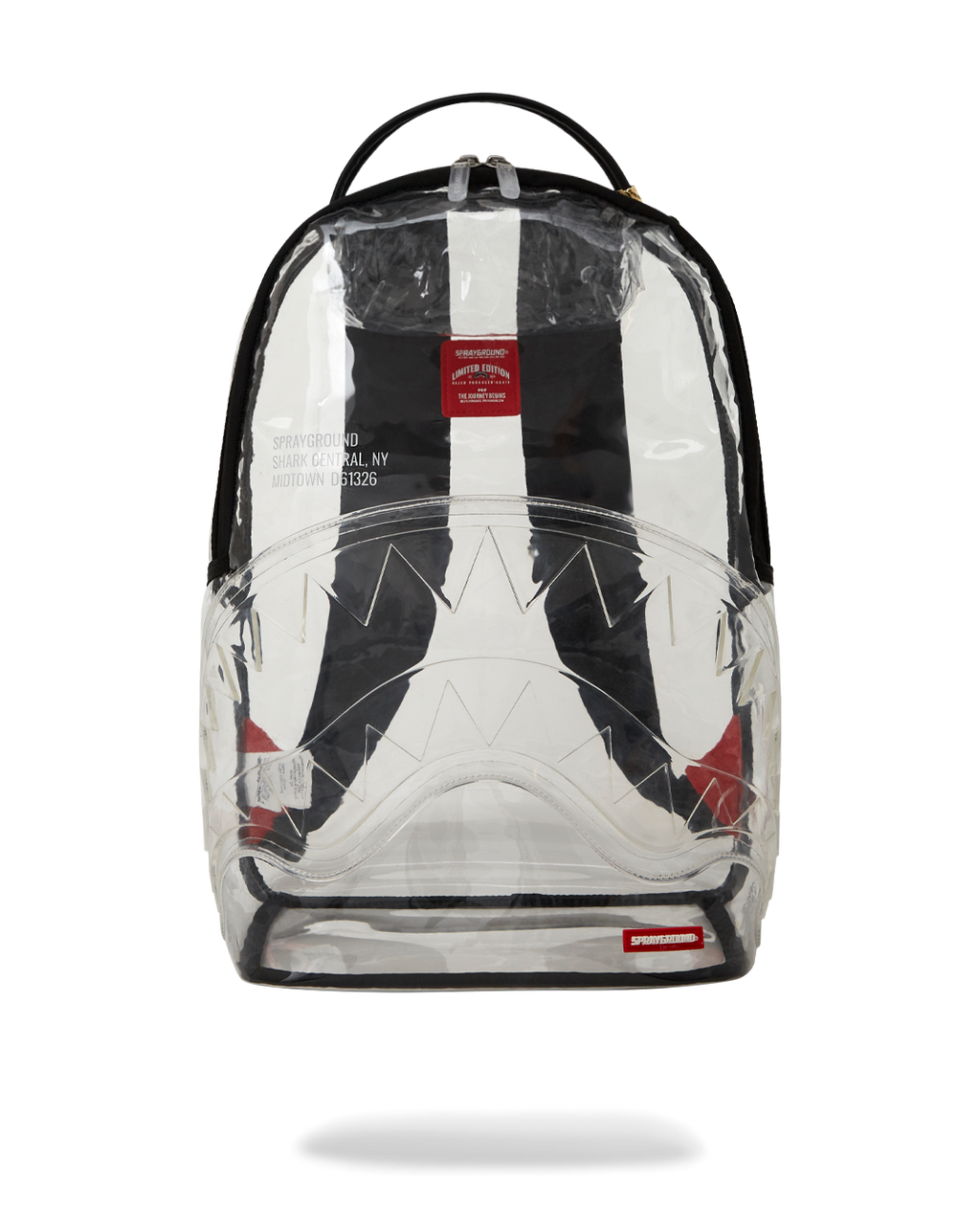 Limited Edition 100 CLEAR BACKPACK - SHARK CENTRAL
