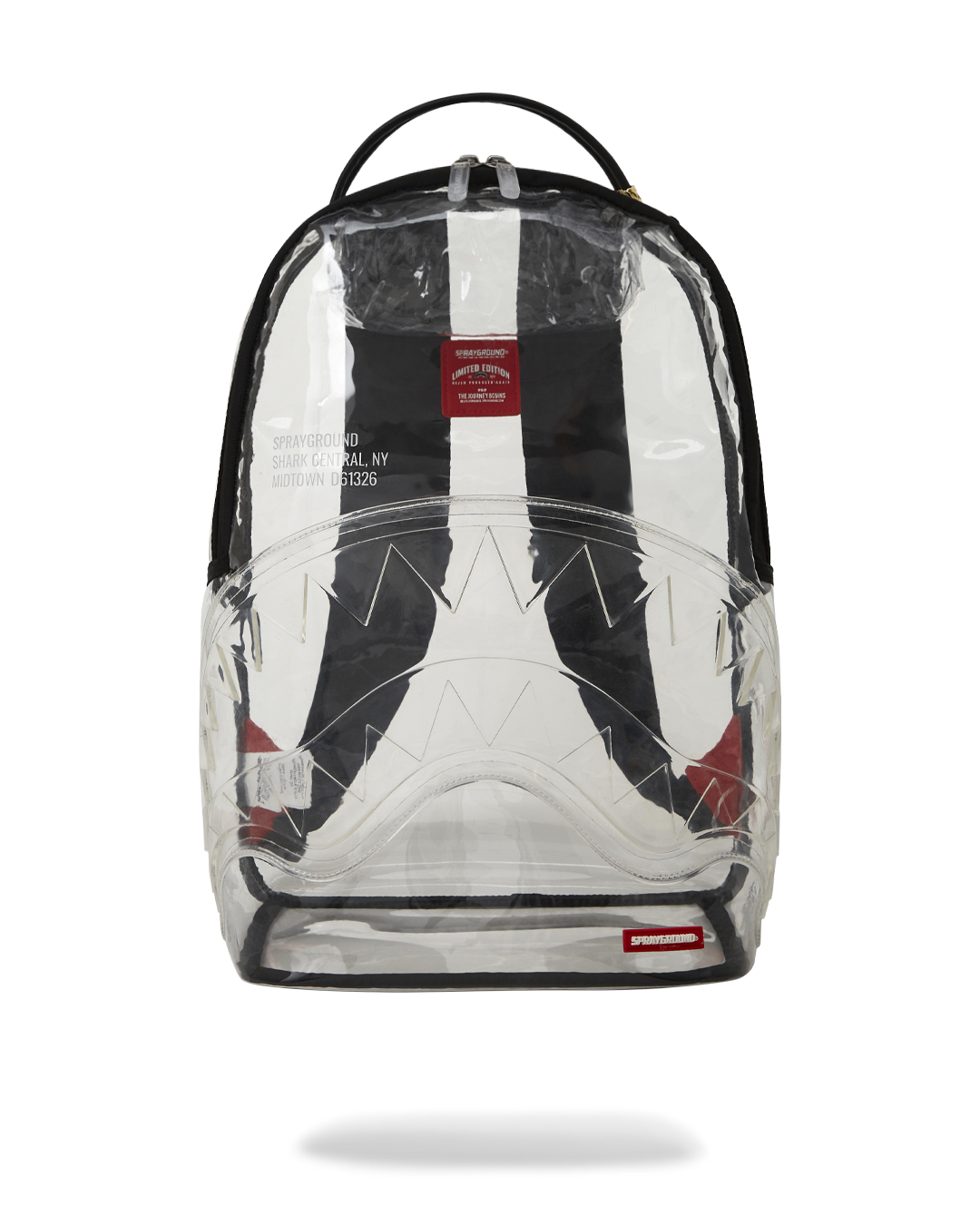 Limited Edition 100 CLEAR BACKPACK - SHARK CENTRAL
