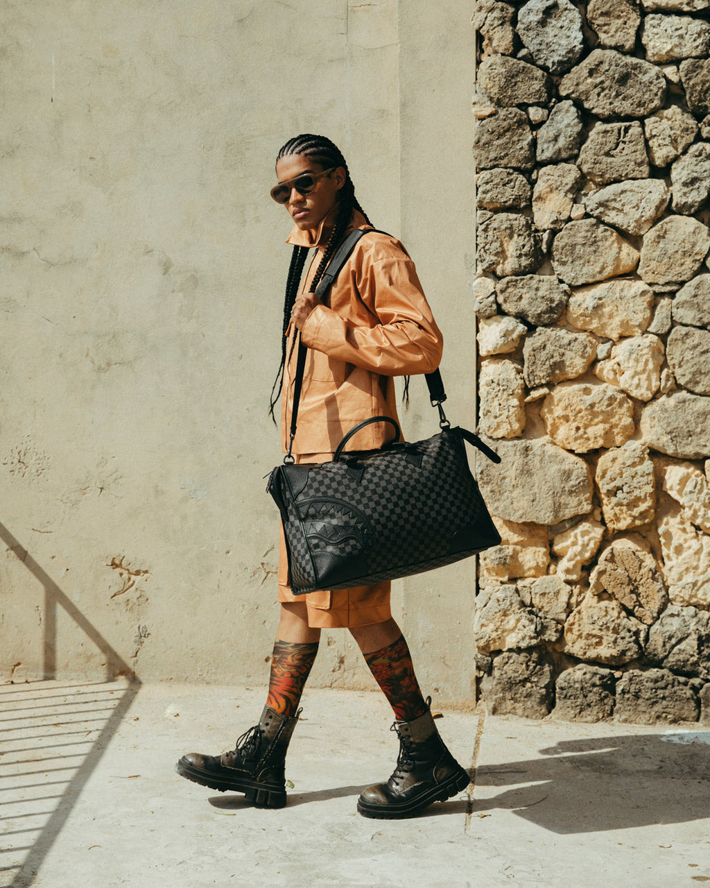 Limited Edition MIDNIGHT CHATEAU PYRAMID DUFFLE
